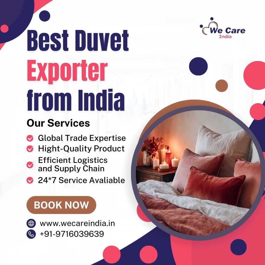 Best Duvet Exporter from India